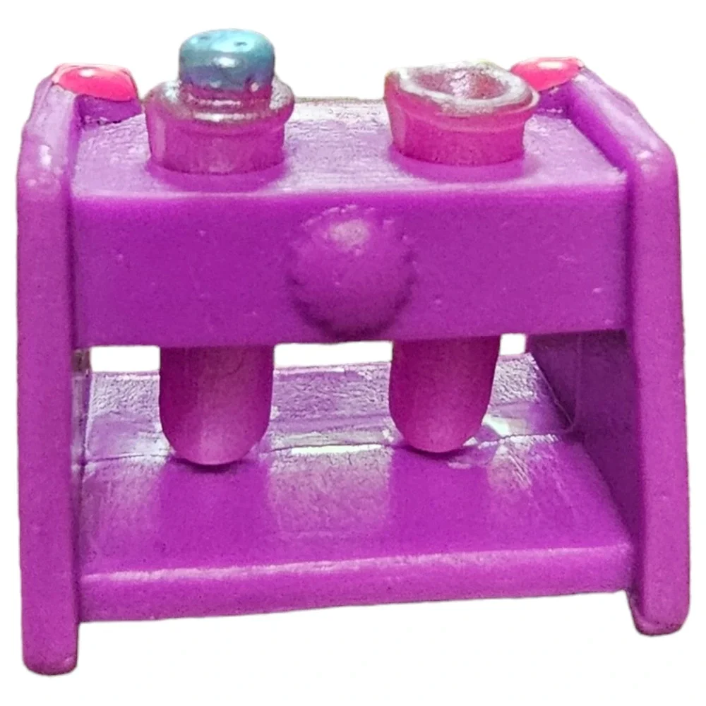 Shopkins Bright Bunny Science Lab Welcome Pack Test Tube Holder w Tubes Blind